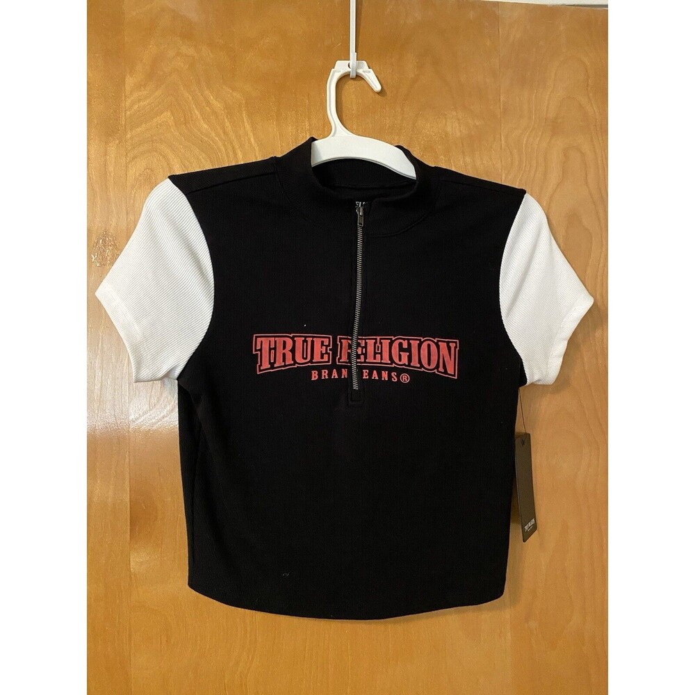 True Religion Crop Top Sz M